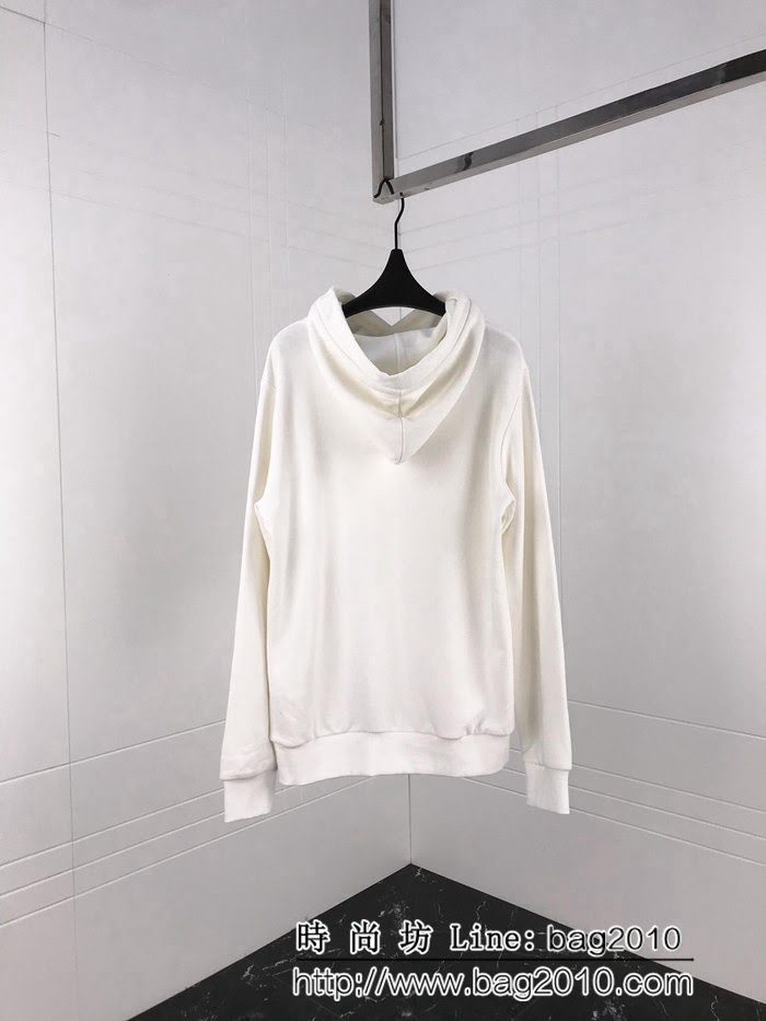 FENDI芬迪 18ss秋冬新款 小怪獸眼睛 純棉加絨 連帽衛衣 男女同款 ydi1598